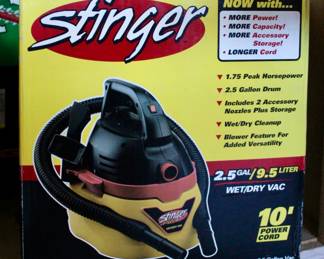 Stinger heavy duty vacuum