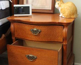 Wooden night stand 1 of 2