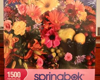 1500 piece flower puzzle