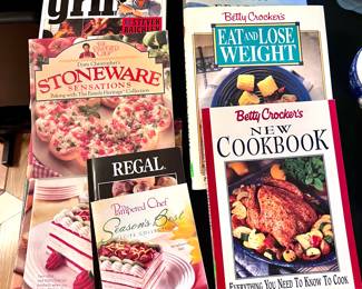Various cooking books