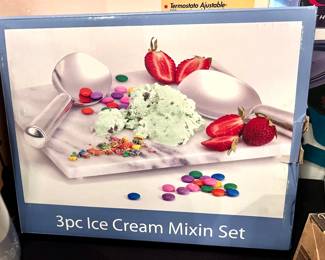 Ice cream mixin set