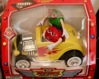 M&M rebel “without a clue” collectible toy