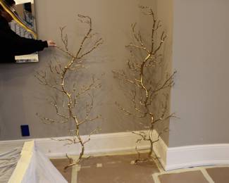 Global Views twig wall art two available. 28" W x 60" H x 7.5" D