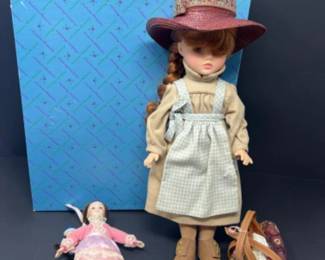 VTG Madame Alexander Doll 14" Anne of Green Gables Arrives at the Station
