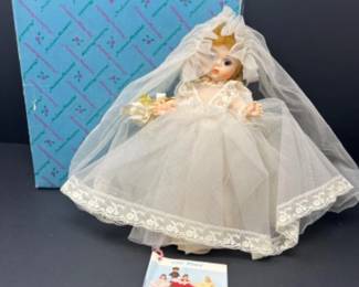 1960s Madame Alexander Storyland Series "Bride" Doll with Original Tag