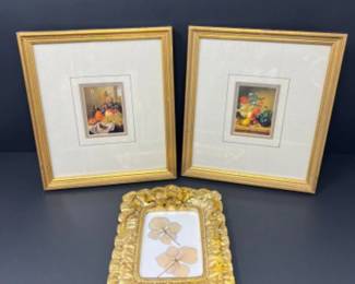Mini Still Life Prints & 1910 Pressed Flowers