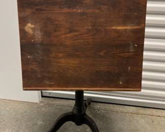 Antique Industrial Drafting Table Artist Easel w/Cast Iron Base