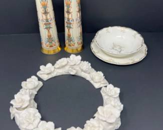 Vintage Porcelain - Lenox LIDO S&P - Royal Doulton Monteigne