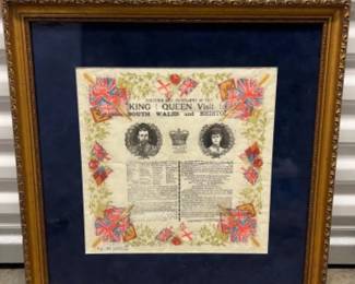 1920s British Souvenir and Programme of the King & Queen Visit