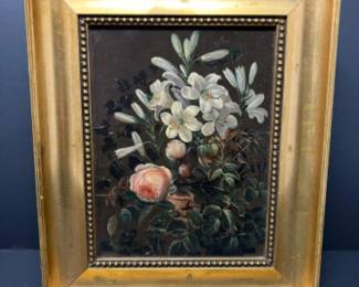 Floral Still Life Painting - R.D Jensen painting circa 1625