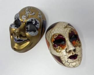 Vintage Venetian Masquerade Masks