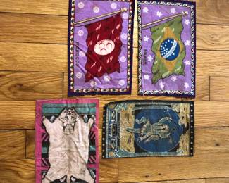 Lot of Antique Cigarette Tobacco Felts