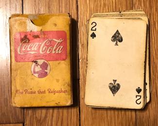1940's Coca Cola Playing Cards