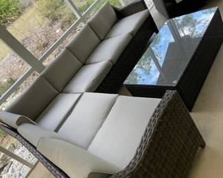 Teva Complete patio set Barbados & new