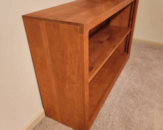 Available for Presale. S1 Ash Wooden Low Bookshelf.  H26" x 42"W x 12" D