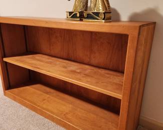 Available for Presale. S1 Ash Wooden Low Bookshelf.  H26" x 42"W x 12" D