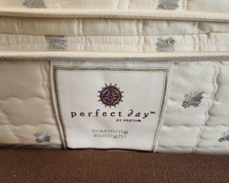 Available for Presale: Queen Serta Mattress Memory Foam Only. No Box Spring. Very comfy. Has minor stain at the foot of the mattress. Bedframe not included. W 57" x L 75" x H 14"