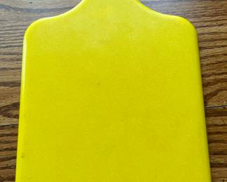 yellow cutting board