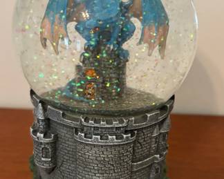 Dragon Castle Water Globe