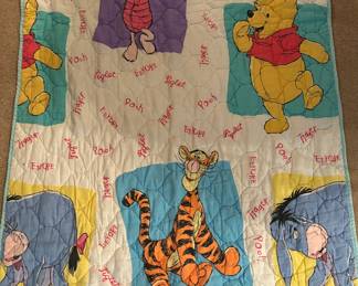 vintage baby comforter