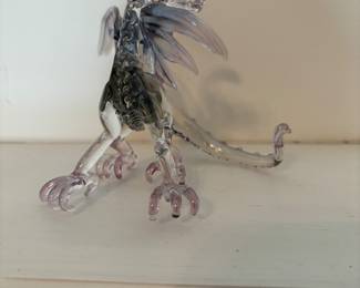 Another blown glass dragon figurine