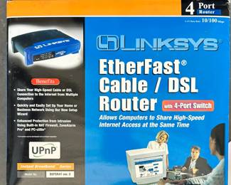 linksys etherfast cable/dsl router 