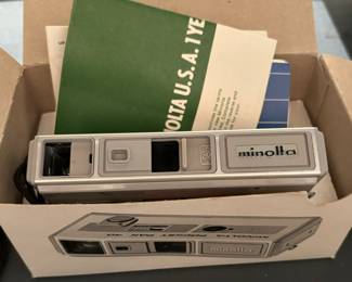 minlta camera vintage