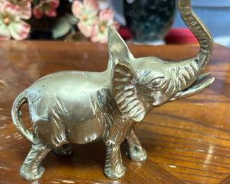 brass elephant