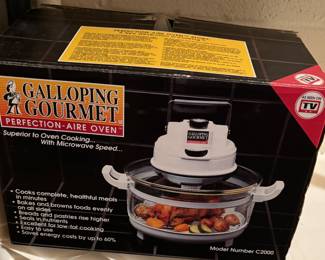 galloping gourmet aire oven new