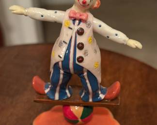 Herco professional clown figurine