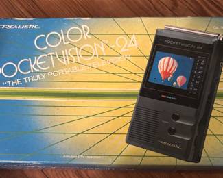 color pocketvision vintage