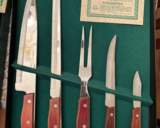 1maxam steel knife set