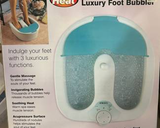 foot bubbler