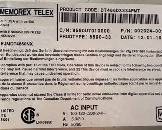 Memorex telex computer 