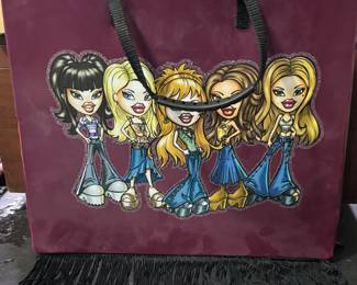 Bratz doll case with fringe