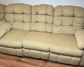 Like new recliner sofa