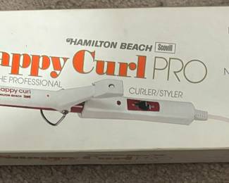 snappy curl vintage curling iron