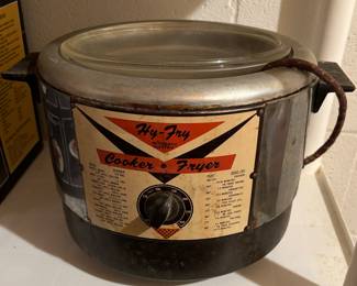 Hy Fry cooker fryer vintage
