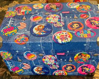 Lisa Frank storage box chest
