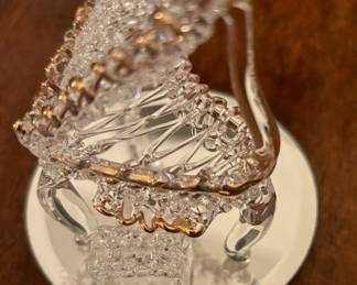 spun glass baby grand piano
