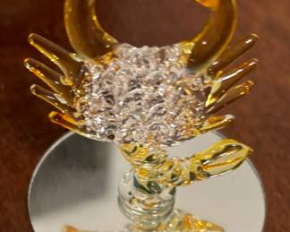 spun glass crab