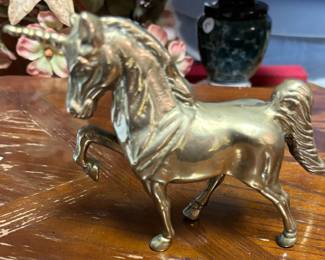brass unicorn