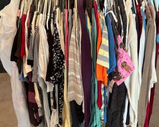 Anyone need clothes?? Racks full, closets full and all dressers full!  Many new with tags!