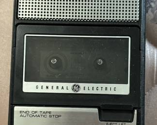 GE vintage tape recorder