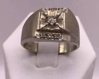 14k men's ring