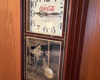 Coca-Cola Pendulum Clock