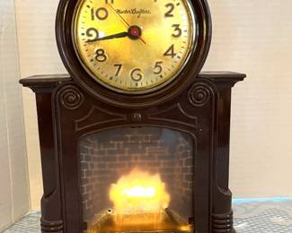 Vintage Master Crafter's fireplace clock