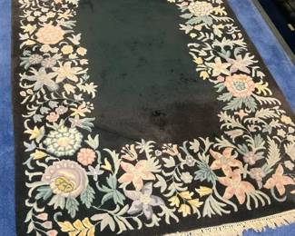 71A Carved Wool Indo 6x9 Carpetmin