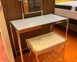 71A MCM George Koch Brass Glass Vanitymin