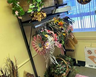 71 Faux Plants Wreath Decormin